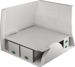 Bilinredning till Mercedes Citan Lång F40376