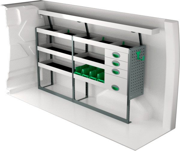 Bilinredning till Ford Transit Custom 2933 F40704