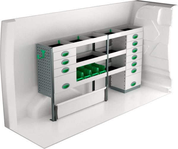 Bilinredning till Ford Transit Custom 2933 F40706