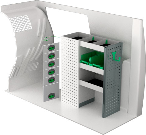 Bilinredning till Ford Transit Connect L1 14- F41103