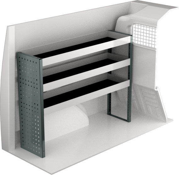 Bilinredning till Ford Transit Courier F41300