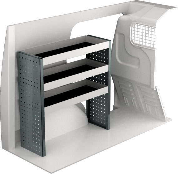 Bilinredning till Ford Transit Courier F41301