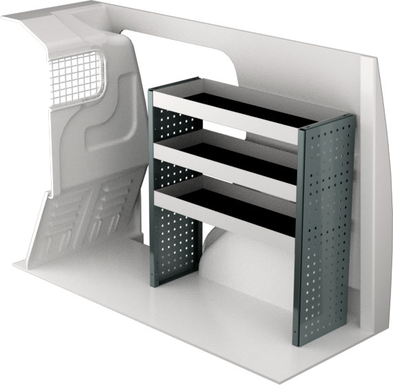 Bilinredning till Ford Transit Courier F41301