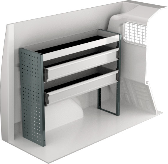 Bilinredning till Ford Transit Courier F41302