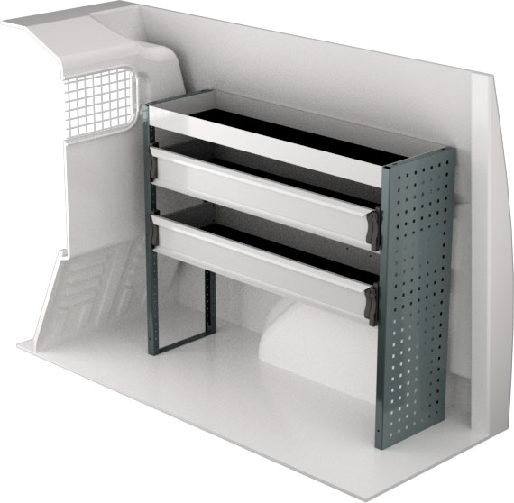 Bilinredning till Ford Transit Courier F41302