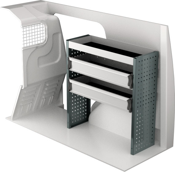 Bilinredning till Ford Transit Courier F41303