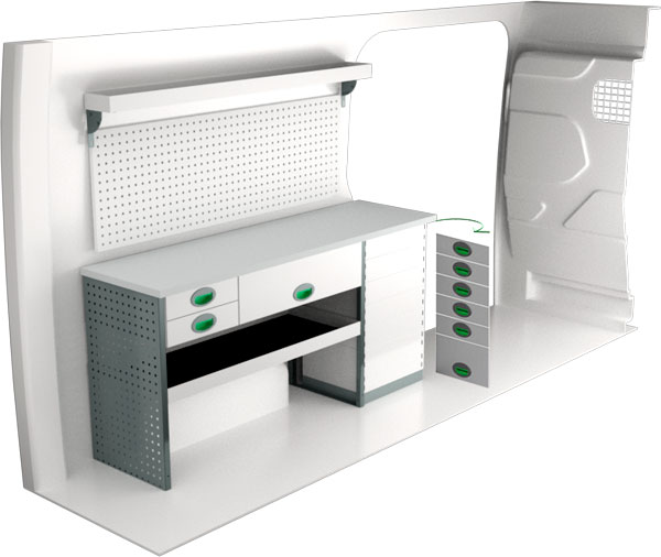Bilinredning till Ford Transit FWD L3H2 14- F41353
