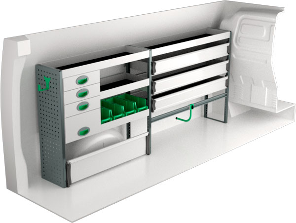 Bilinredning till Mercedes Vito Extralång 14- F41744