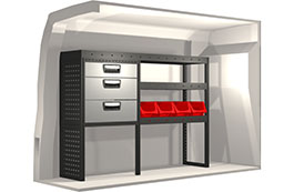 Bilinredning till Citroën Berlingo L2H1 Vänster sida 20100071