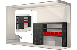 Bilinredning till Citroën Jumper L1H1 Höger sida 20100255