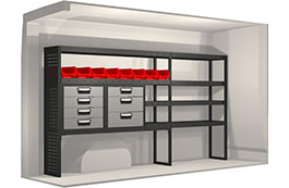 Bilinredning till Citroën Jumper L1H1 Vänster sida 20100256