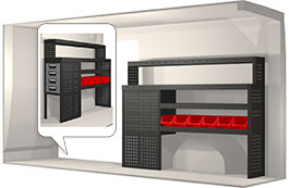 Bilinredning till Citroën Jumper L2H2 Höger sida 20100260
