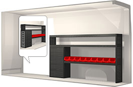 Bilinredning till Citroën Jumper L3H2 Höger sida 20100265