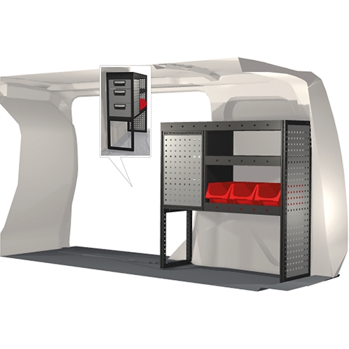 Modul-System Bilinredning till Ford Transit Connect L2 20100399