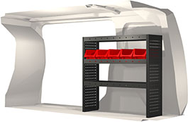 Modul-System Bilinredning till Ford Transit Connect L2 20100394