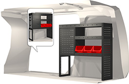 Modul-System Bilinredning till Ford Transit Connect L2 20100395