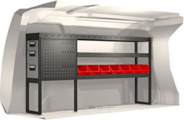 Modul-System Bilinredning till Ford Transit Connect L2 20100397