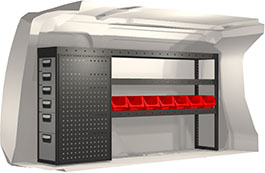 Modul-System Bilinredning till Ford Transit Connect L2 20100398