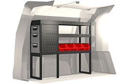 Modul-System Bilinredning till Ford Transit Courier 20100433