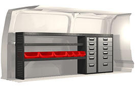 Modul-System Bilinredning till Ford Transit Custom L2H1 3300 20100357