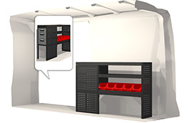 Modul-System Bilinredning till Ford Transit L2H2 20100115