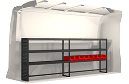 Modul-System Bilinredning till Ford Transit L2H2 20100121