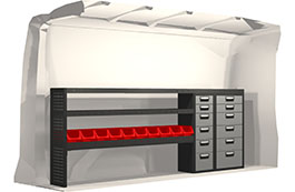 Modul-System Bilinredning till Ford Transit L2H2 20100123