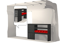 Modul-System Bilinredning till Ford Transit L2H3 20100115