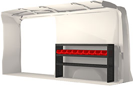 Modul-System Bilinredning till Ford Transit L3H2 20100203
