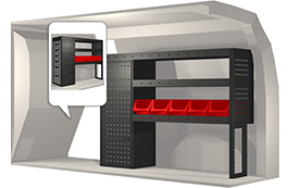 Modul-System Bilinredning till Mercedes Citan extralång 20100162