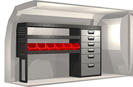 Modul-System Bilinredning till Mercedes Citan extralång 20100165