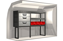 Modul-System Bilinredning till Mercedes Citan lång 20100167