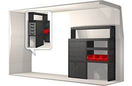 Modul-System Bilinredning till Mercedes Sprinter 3250 7,5/8,5 kubik 20100241