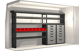 Modul-System Bilinredning till Mercedes Sprinter 3250 7,5/8,5 kubik 20100244