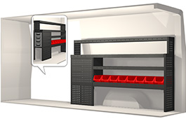 Modul-System Bilinredning till Mercedes Sprinter 3665 9/10,5/11,5 kubik 20100246