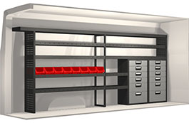 Modul-System Bilinredning till Mercedes Sprinter 3665 9/10,5/11,5 kubik 20100249