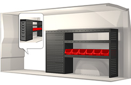 Modul-System Bilinredning till Mercedes Vito Extralång 20100125
