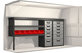 Modul-System Bilinredning till Mercedes Vito Kompakt 20100133