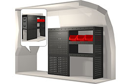Modul-System Bilinredning till Nissan NV200 20100105