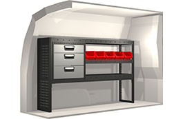 Modul-System Bilinredning till Nissan NV200 20100107