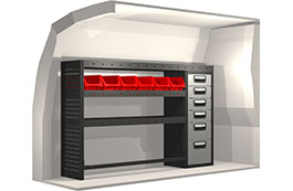 Modul-System Bilinredning till Nissan NV200 20100108