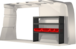 Modul-System Bilinredning till Nissan NV300 L1H1 20100349