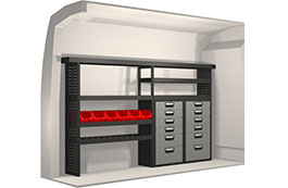 Modul-System Bilinredning till Nissan NV400 L1H2 20100278