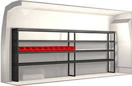 Modul-System Bilinredning till Nissan NV400 L3H2 20100284