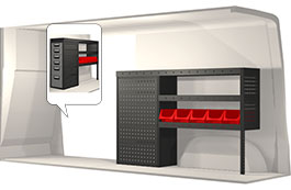 Modul-System Bilinredning till Nissan Primastar L2H1 L2H2 3498 20100175