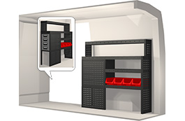 Modul-System Bilinredning till Opel Movano L1H1 2011- 20100270