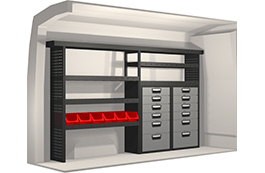 Modul-System Bilinredning till Opel Movano L1H1 2011- 20100273