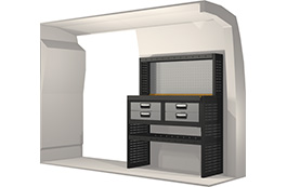 Modul-System Bilinredning till Opel Movano L1H2 2011- 20100277