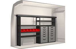 Modul-System Bilinredning till Opel Movano L1H2 2011- 20100278