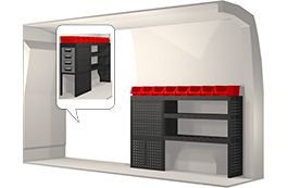 Modul-System Bilinredning till Opel Movano L2H2 2011- 20100280
